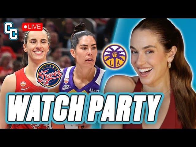 Fever vs. Sparks🔥 (WATCH PARTY!)