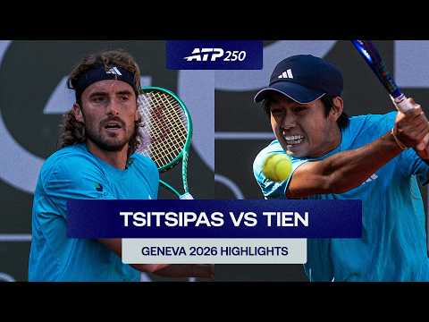 Stefanos Tsitsipas vs Learner Tien Highlights | Geneva 2026 Round 2