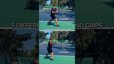 5 Different Forehand Grips and Pros Who Use Them 🎾