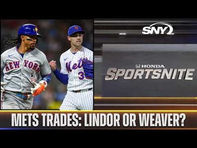 Will the Mets trade Francisco Lindor or Luke Weaver? | SportsNite