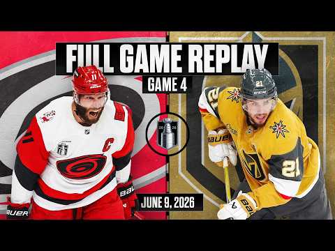 FULL GAME REPLAY: Hurricanes vs Golden Knights | Game 4 | 2026 Stanley Cup Final