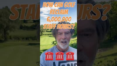 How AI can save golf courses over $50 mil a year! 🤯