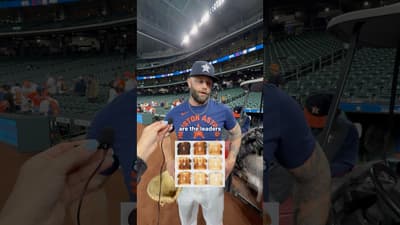 We take our toast very seriously around here. 😂 #HoustonAstros #MLB #Baseball #Sports #Athletes