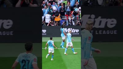 The way you move, the way you play for City 🎶 #mancity #goals #facup #winner #football #shorts