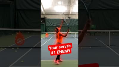 Tension is DESTROYING your serve