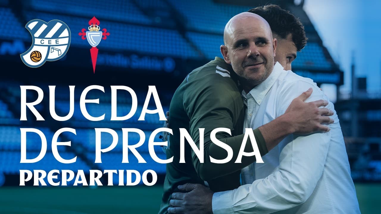 Rueda de prensa de Fredi Álvarez previa al CE Europa vs Celta Fortuna