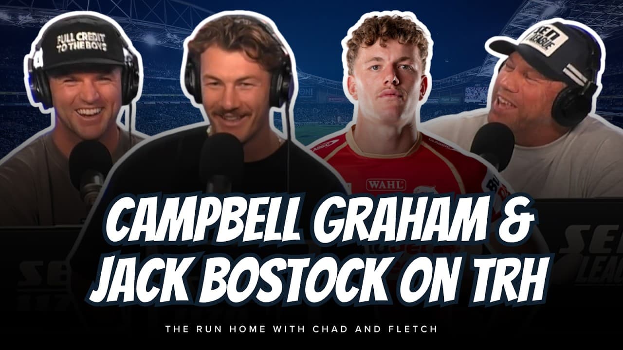 #NRL | Campbell Graham IN STUDIO on Jai Arrow, injury and more! Plus Dolphins' Jack Bostock!