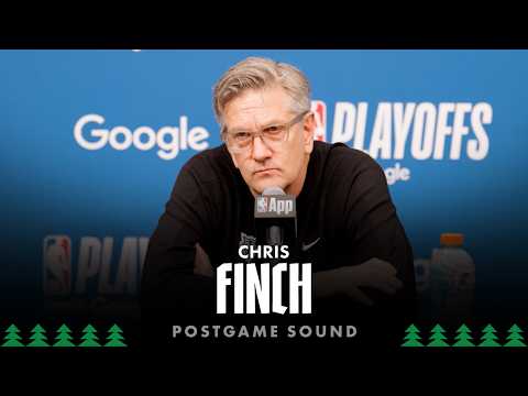 "We Came Out And Set The Tone" | Chris Finch Postgame Sound | 04.23.26
