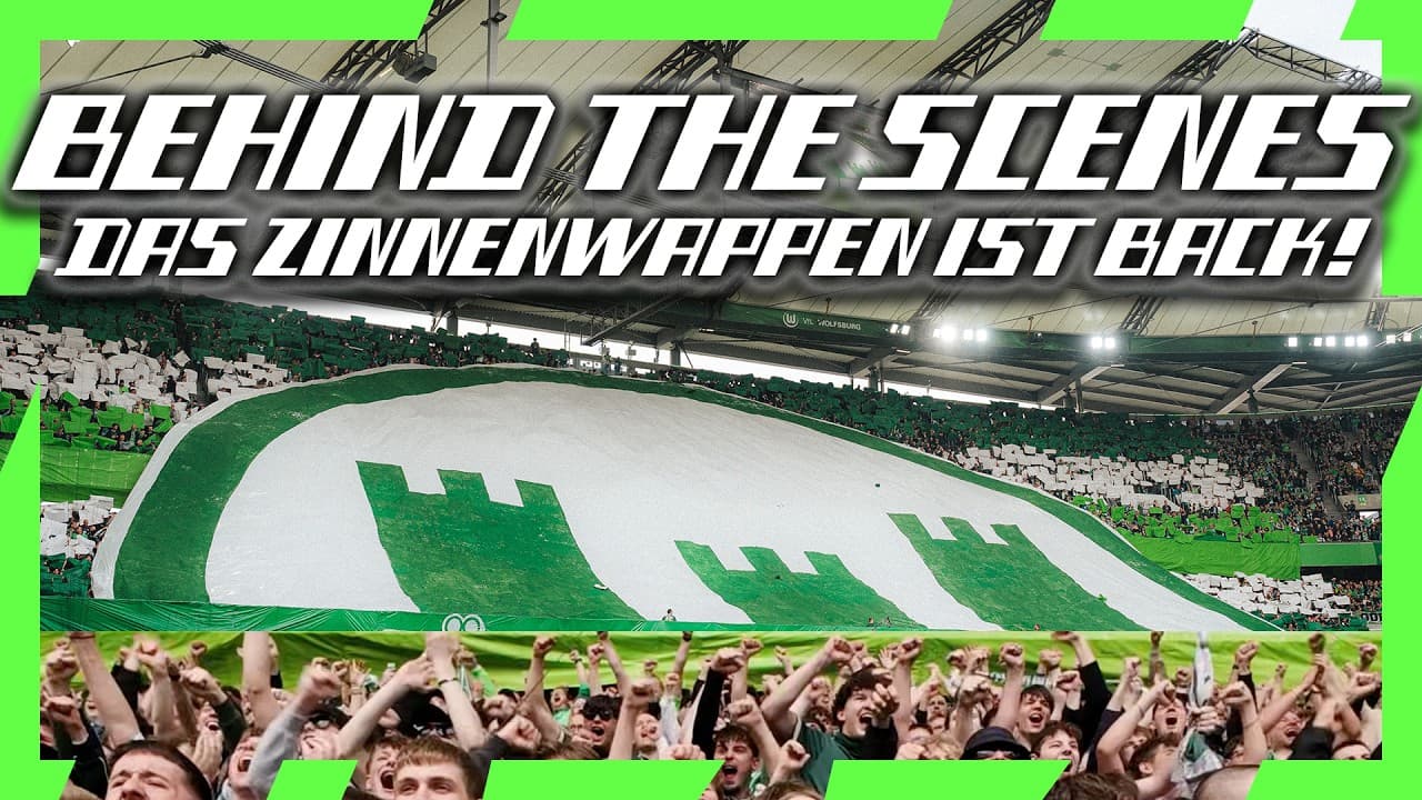 Das lange Warten hat ein Ende 🙌💚 | BTS zur Präsentation des Zinnenwappens | WölfeTV