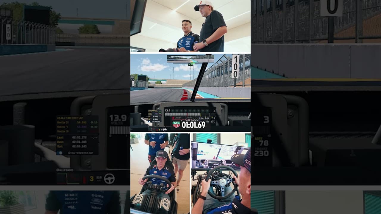 Max Verstappen vs NASCAR! #F1