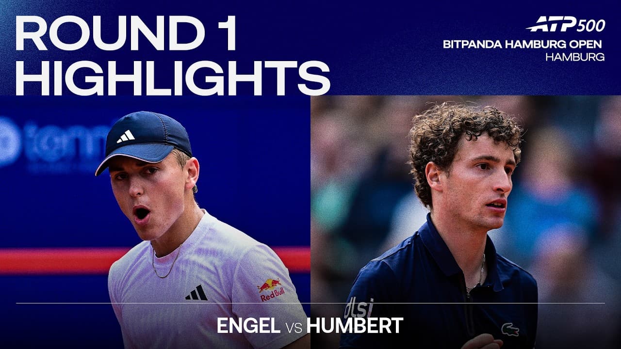 Justin Engel vs Ugo Humbert Highlights | Hamburg 2026 Round 1