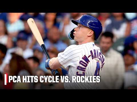 Pete Crow-Armstrong records 1st CYCLE of the season 🔥 | ESPN MLB