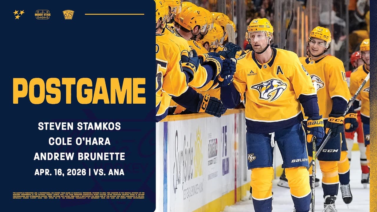 Stamkos, O’Hara & Stamkos - Postgame: April 16, 2026