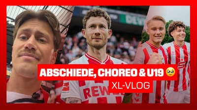 XL-VLOG: ❤️ Emotionale Abschiede, U19 unaufhaltsam 🤯 | 1. FC Köln