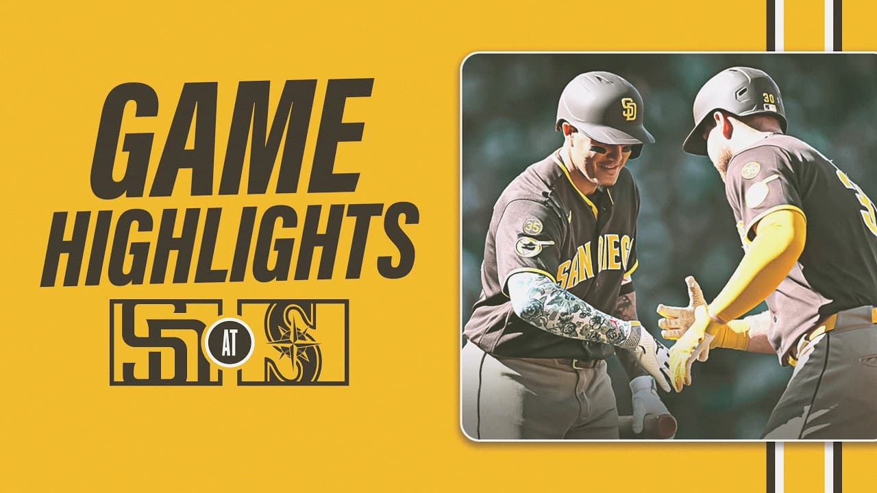 Padres vs. Mariners Game Highlights (5/17/26) | MLB Highlights