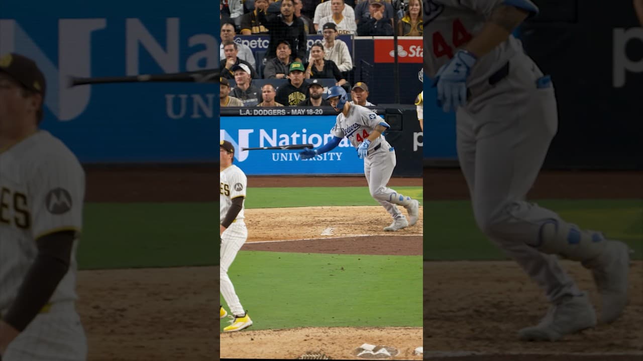 An incredible at-bat from Andy for the W. #dodgers #sports #losangeles