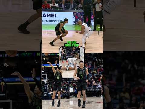 Jeremiah Fears ankle breaker on Jalen Suggs #pelicans #nba #highlights