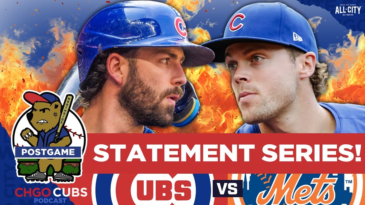 CUBS POSTGAME: DANSBY FIRED UP! Chicago Cubs Take Huge Series Win Over Mets! | CHGO Cubs