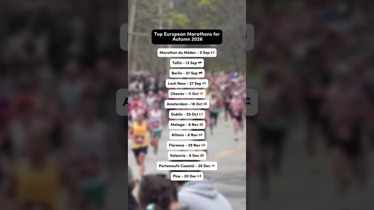Save this for your 2026 race planning! 🗓️