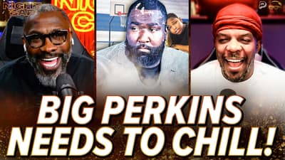 Unc & Iso Joe CAN'T BELIEVE Kendrick Perkins ACTING the FOOL over an AAU basketball game! | Nightcap