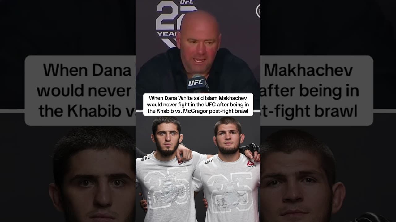 Khabib issued an ultimatum that he'd leave UFC if Islam & other teammates were fired 🤝 (via @UFC/TT)