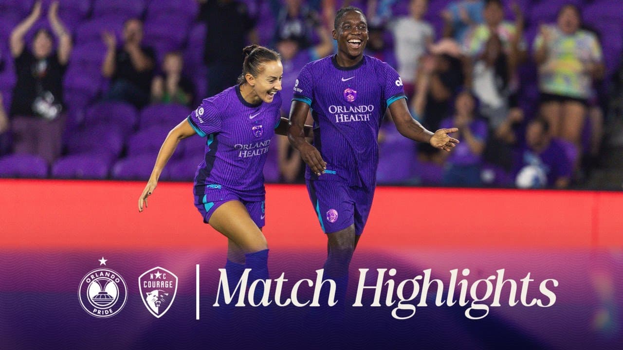 2026 NWSL Highlights | Orlando Pride 1-  North Carolina Courage 0 | May 8, 2026