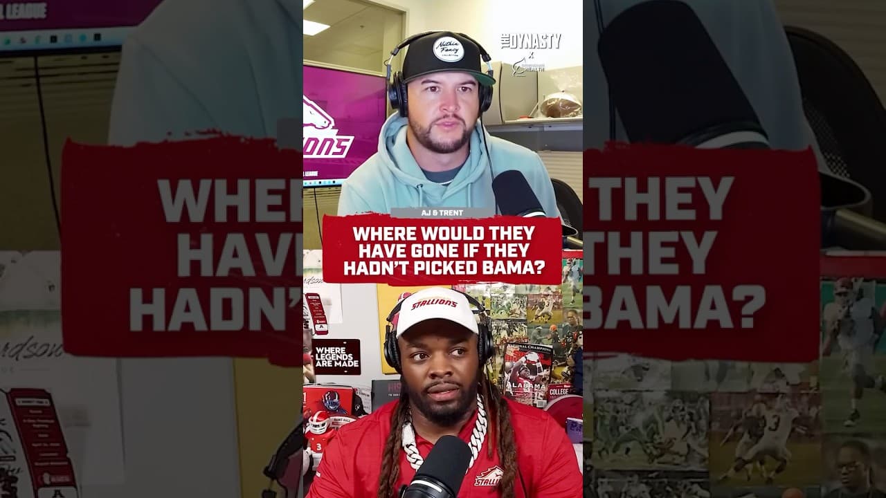 Where Would AJ & Trent Have Gone if They Hadn’t Picked Bama? @birminghamhealth