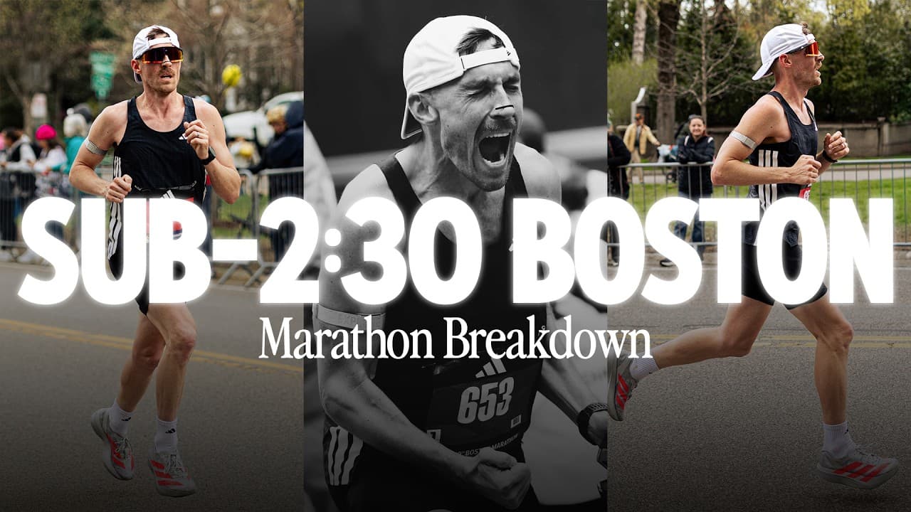 BOSTON MARATHON SUB-2:30 Breakdown [2:29:46]