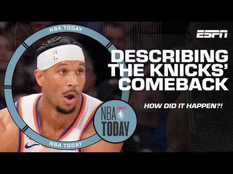 GREATEST. GAME. EVER. 🚨 Reliving the Knicks coming back to beat the Spurs in Game 4 | NBA Today
