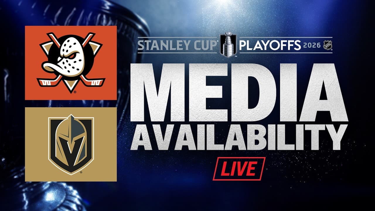 Anaheim Ducks @ Vegas Golden Knights Game 4 Post-Game Media Availability