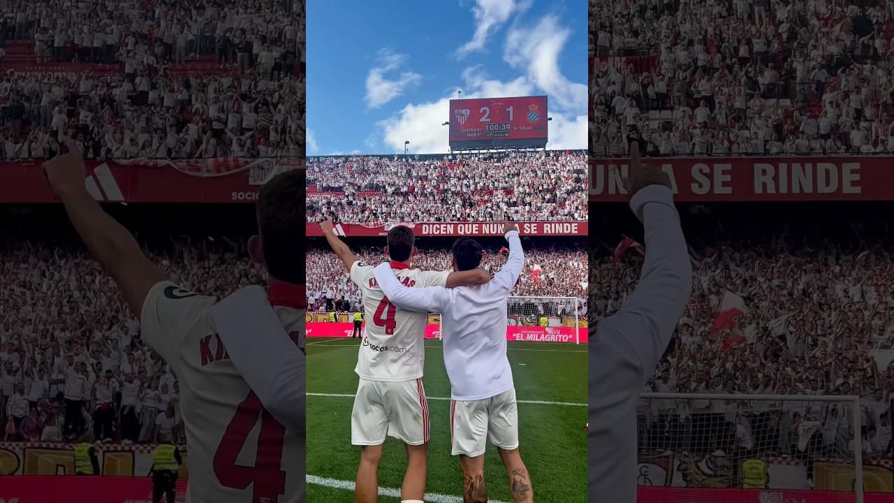 ✨𝑨𝒎𝒂𝒓𝒂́𝒔 𝒔𝒊𝒆𝒎𝒑𝒓𝒆 𝒕𝒖𝒔 𝒄𝒐𝒍𝒐𝒓𝒆𝒔 🤍❤️#SevillaEspanyol
