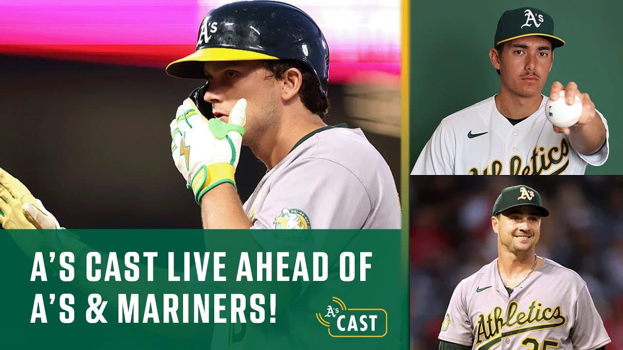 A's Cast Live Ahead of A's & Mariners from West Sac | David Forst, Alika Williams & Johnny D Join!