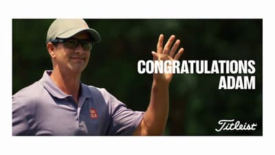 Congratulations on Your 100th Consecutive Major Championship, Adam!