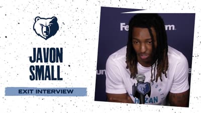 Javon Small | 2025-26 Grizzlies Exit Interviews