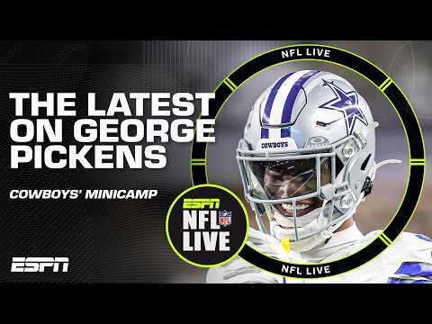 Will George Pickens attend Cowboys’ mandatory minicamp? 👀 + Giants updates | NFL Live
