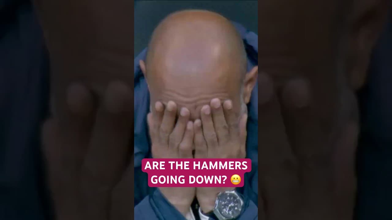 IS THIS THE MOMENT THAT SENDS WEST HAM DOWN?