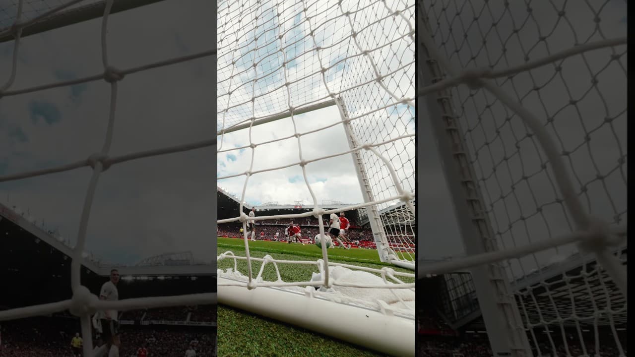 Mbeumo’s Goal From INSIDE The Goal 👀⚽️