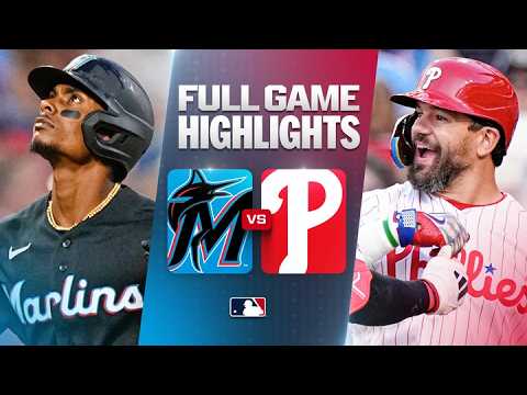 MARLINS vs. PHILLIES Full Game Highlights (6/16/26) | MLB Highlights