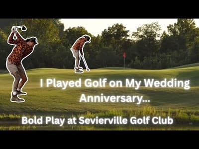 Playing nine on my wedding anniversary… let’s see how this goes❗️