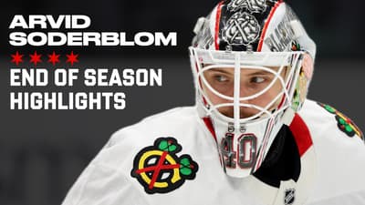 ARVID SODERBLOM End of Season Highlights 🥅 📹| Chicago Blackhawks