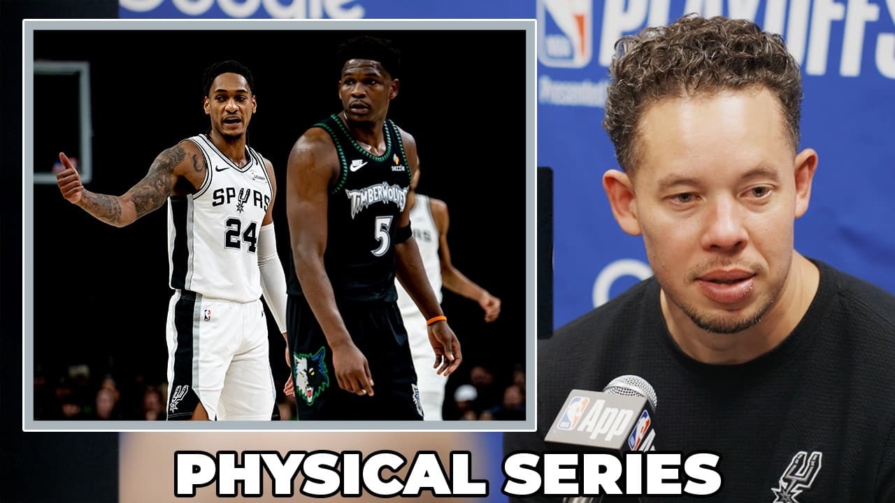 Mitch Johnson on Physicality of Spurs-Timberwolves Series After Game 4