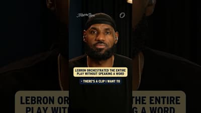 LeBron and Marcus Smart got the nonverbal connection on lock. Tap in to the brand new episode.