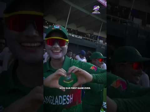 Memories aplenty for Bangladesh from a special day at the #T20WorldCup 💬