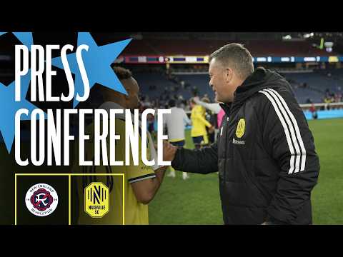 BJ Callaghan | Post-Match Press Conference at New England Revolution