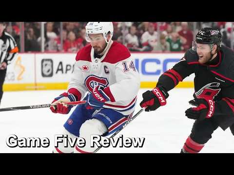 Game Five Review: Canadiens vs Hurricanes