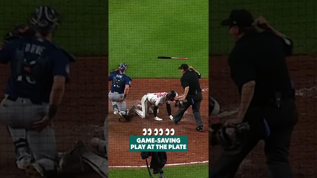 SAVED THE GAME.  #baseball #mlb #sports #highlights #mariners