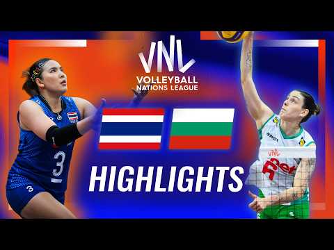 Thailand 🇹🇭 vs. Bulgaria 🇧🇬 - Highlights | Week 2 | Women's VNL 2026