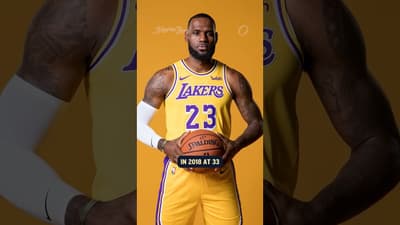 Father Time never stood a chance against LeBron. 👑