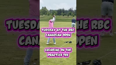 Tuesday = Grind Day at The RBC Canadian Open #rbcco