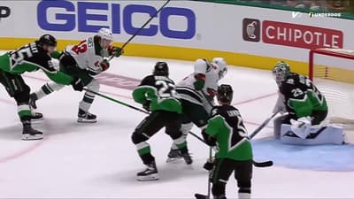 Playoff Game Highlights: Stars beat Wild 4-2 in Game 2
